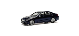 Herpa 421003-003 - H0 - Mercedes-Benz C-Klasse Limousine - dunkelblau